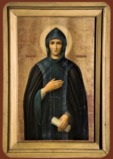 Святая благоверная Анна Кашинская. Икона начала XX века. Находится в кафедральном Вознесенском соборе города Кашина.